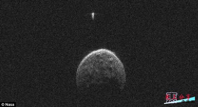 观测发现近地小行星周围有“长圆柱形飞船”